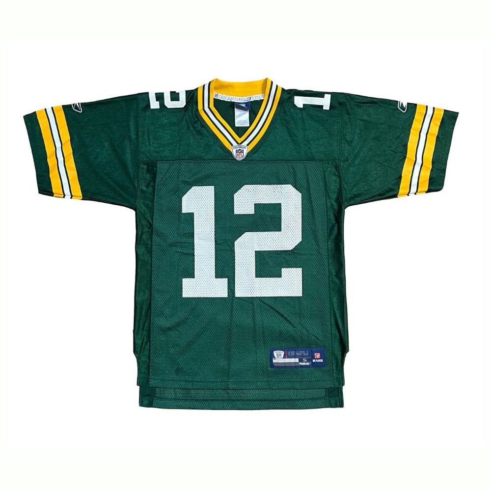 Reebok Aaron Rodgers Green Bay Packers NFL Jersey #12 Size S